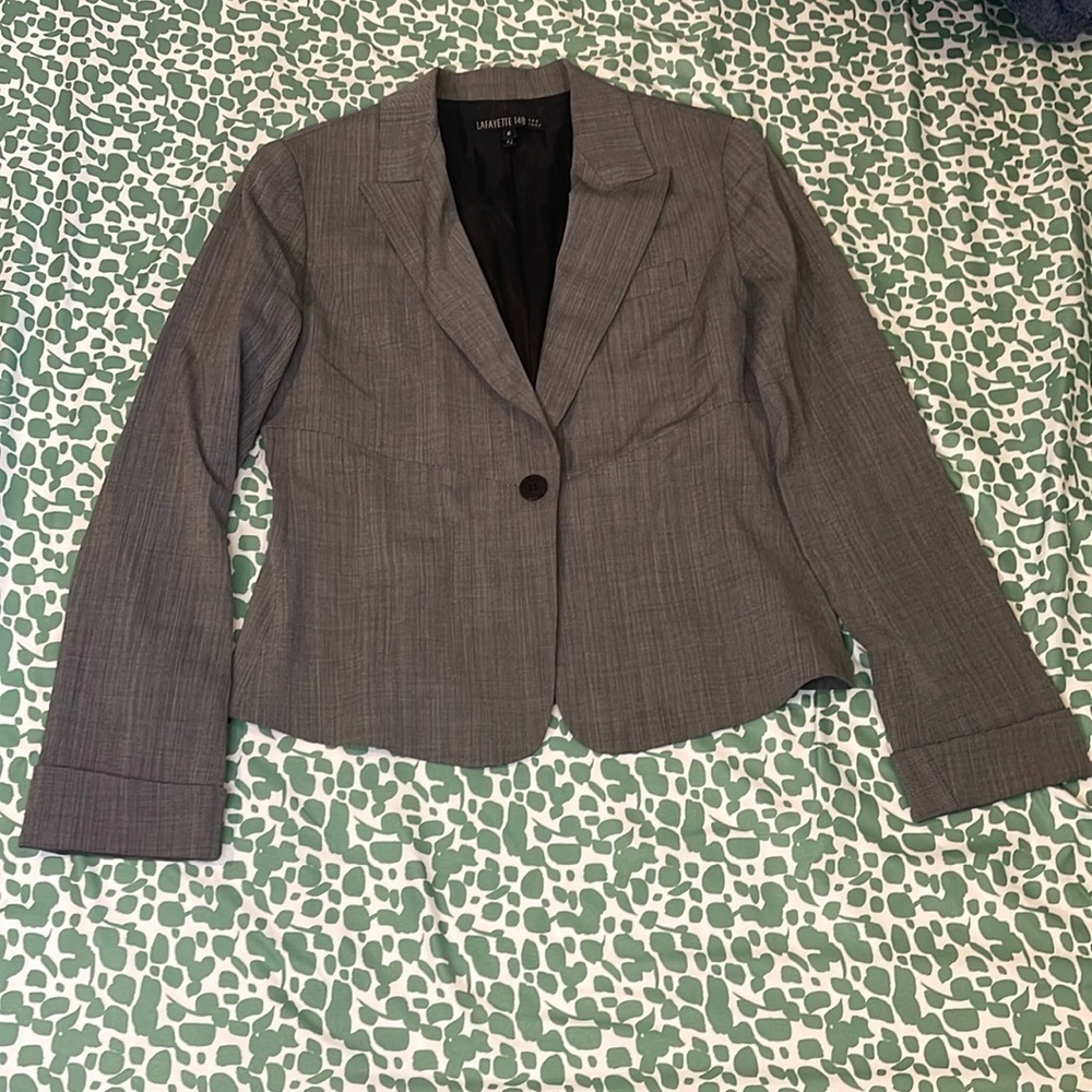 Lafayette 148 New York Single Button Blazer
